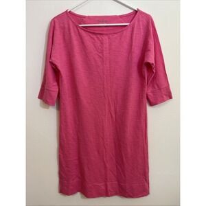 Lilly Pulitzer XS Short Dress 100% Pima Cotton Pink Barbiecore